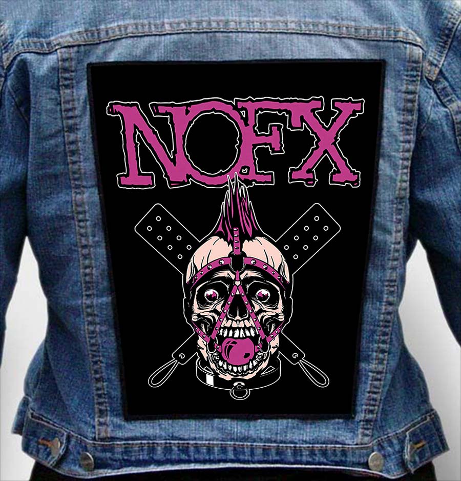 nofx 4 - Photo Quality Printed Back Patch