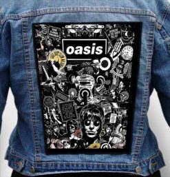oasis 3 - Photo Quality Printed Back Patch