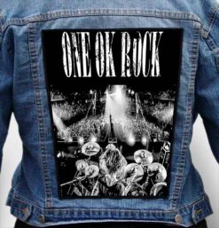 one ok rock 10 - Photo Quality Printed Back Patch
