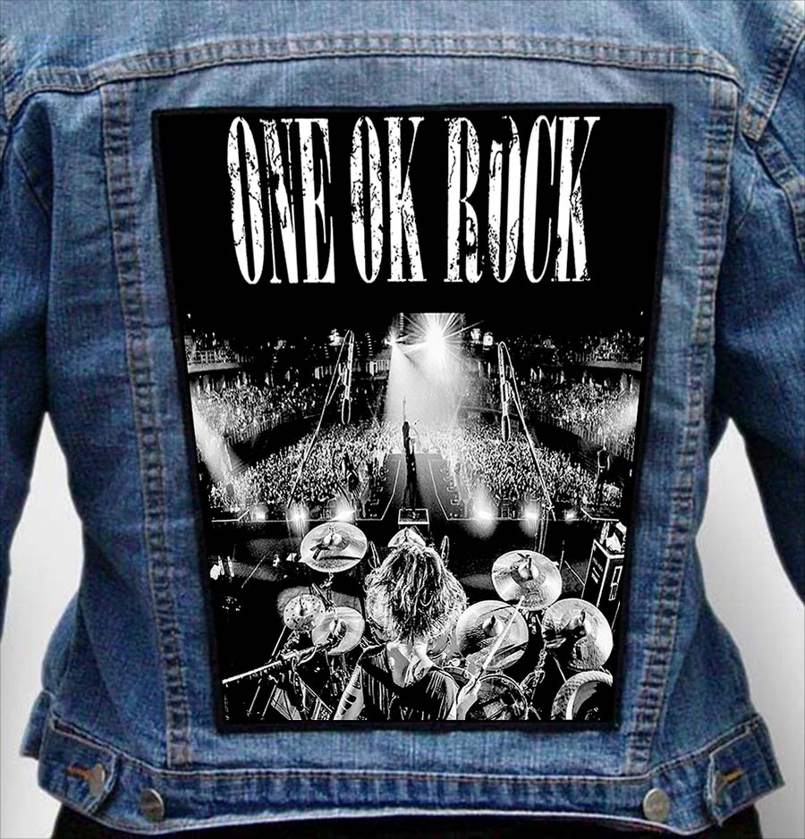 one ok rock 10 - Photo Quality Printed Back Patch