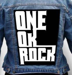 one ok rock 13 - Photo Quality Printed Back Patch