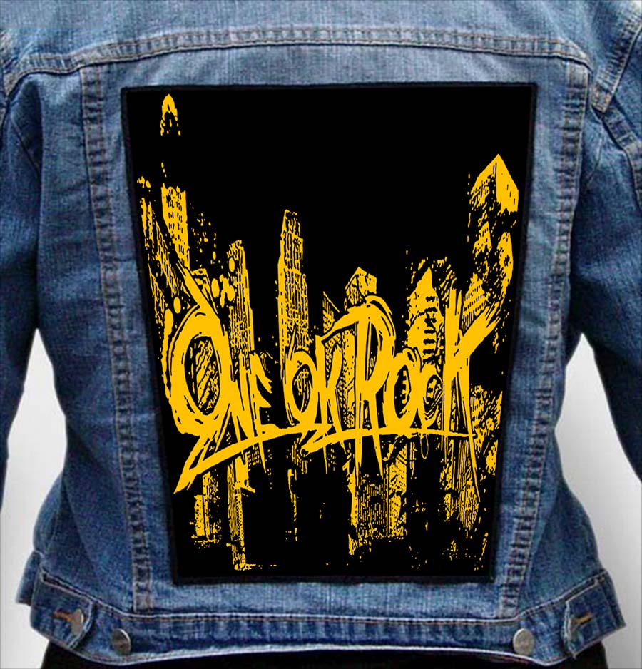 one ok rock 5 - Photo Quality Printed Back Patch