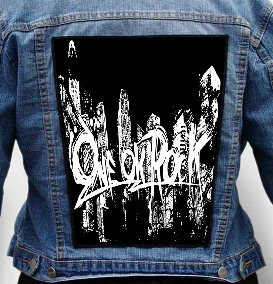 one ok rock 6 - Photo Quality Printed Back Patch