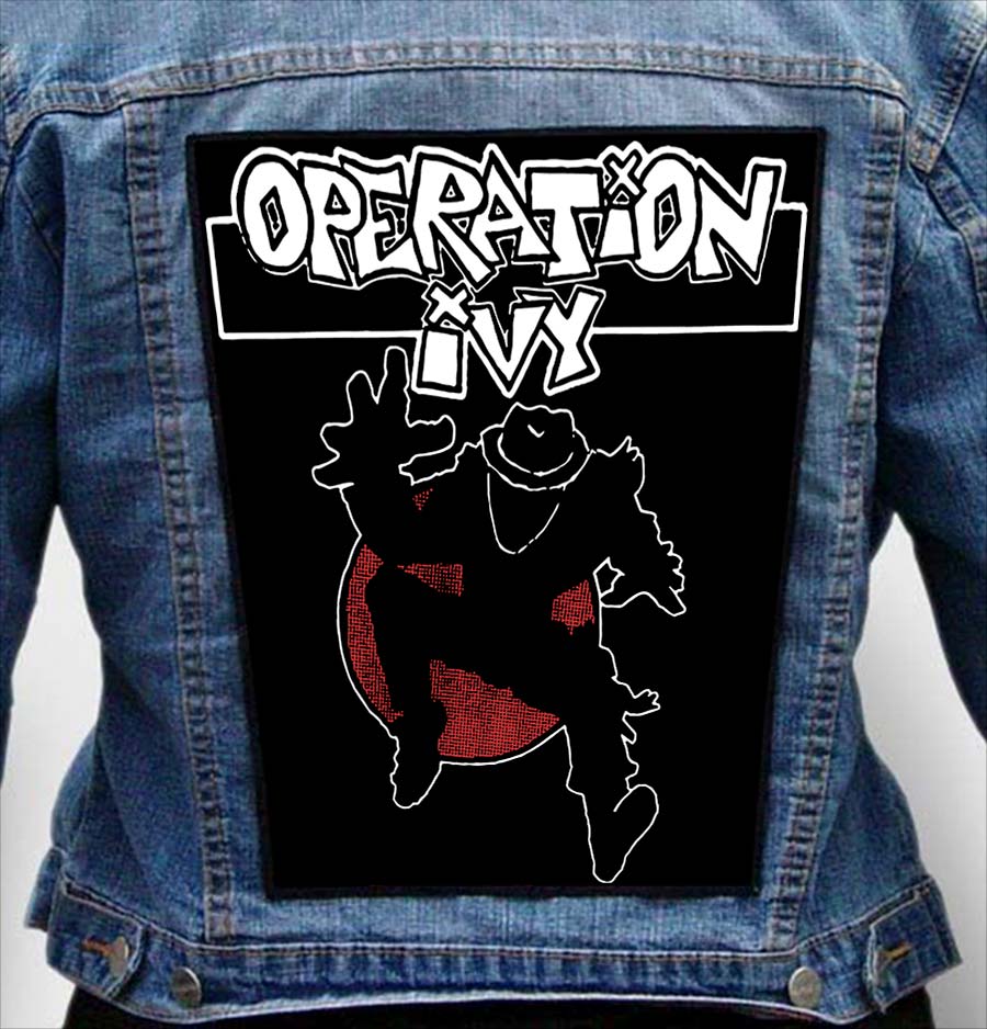 operation ivy 1 - Photo Quality Printed Back Patch
