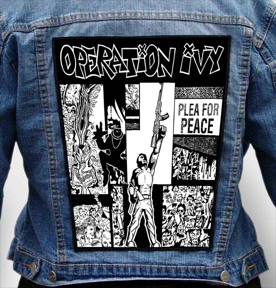 operation ivy 11 - Photo Quality Printed Back Patch