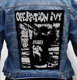 operation ivy 12 - Photo Quality Printed Back Patch