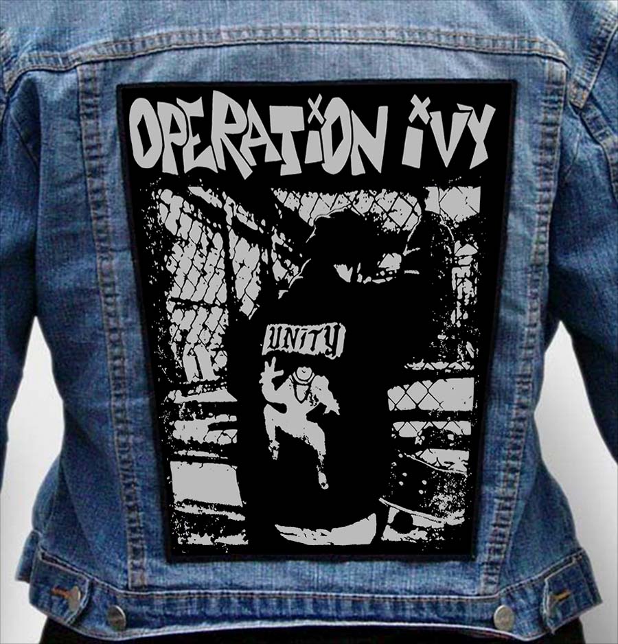 operation ivy 12 - Photo Quality Printed Back Patch