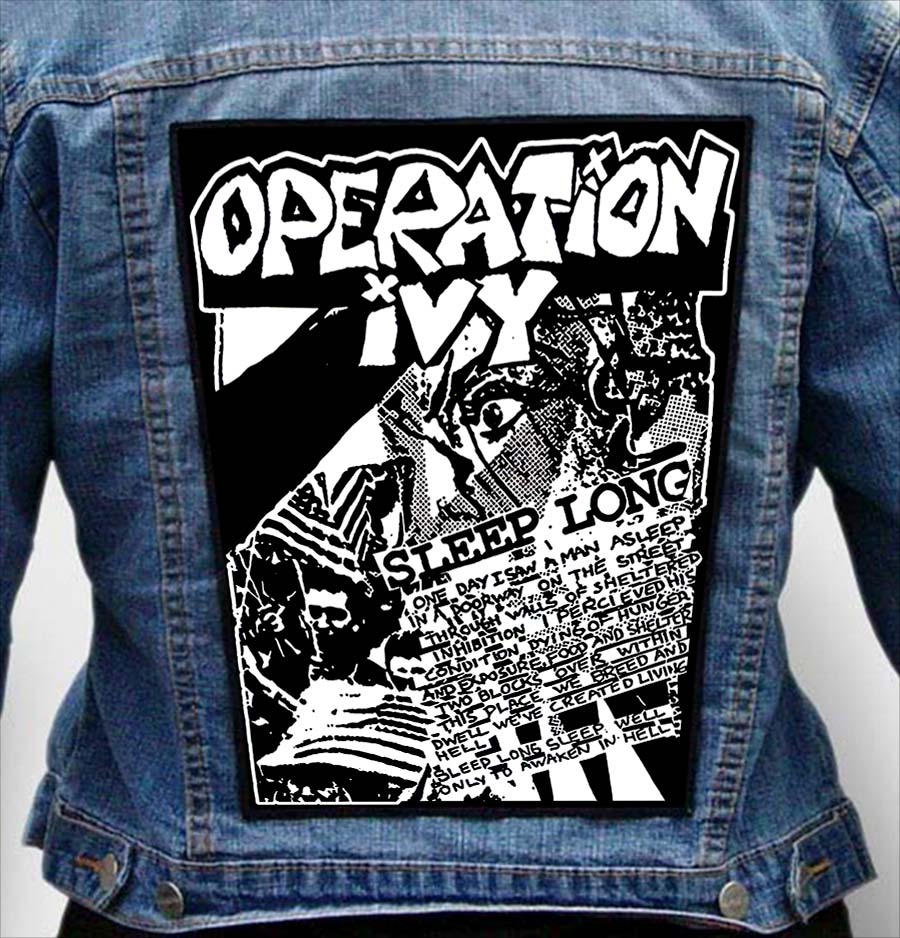 operation ivy 3 - Photo Quality Printed Back Patch