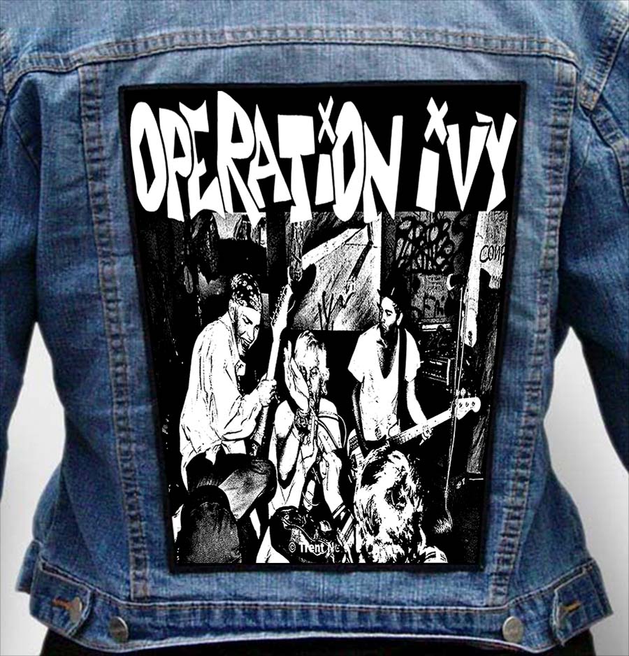 operation ivy 7 - Photo Quality Printed Back Patch