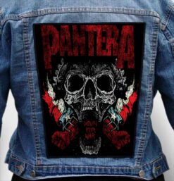 pantera 3 - Photo Quality Printed Back Patch