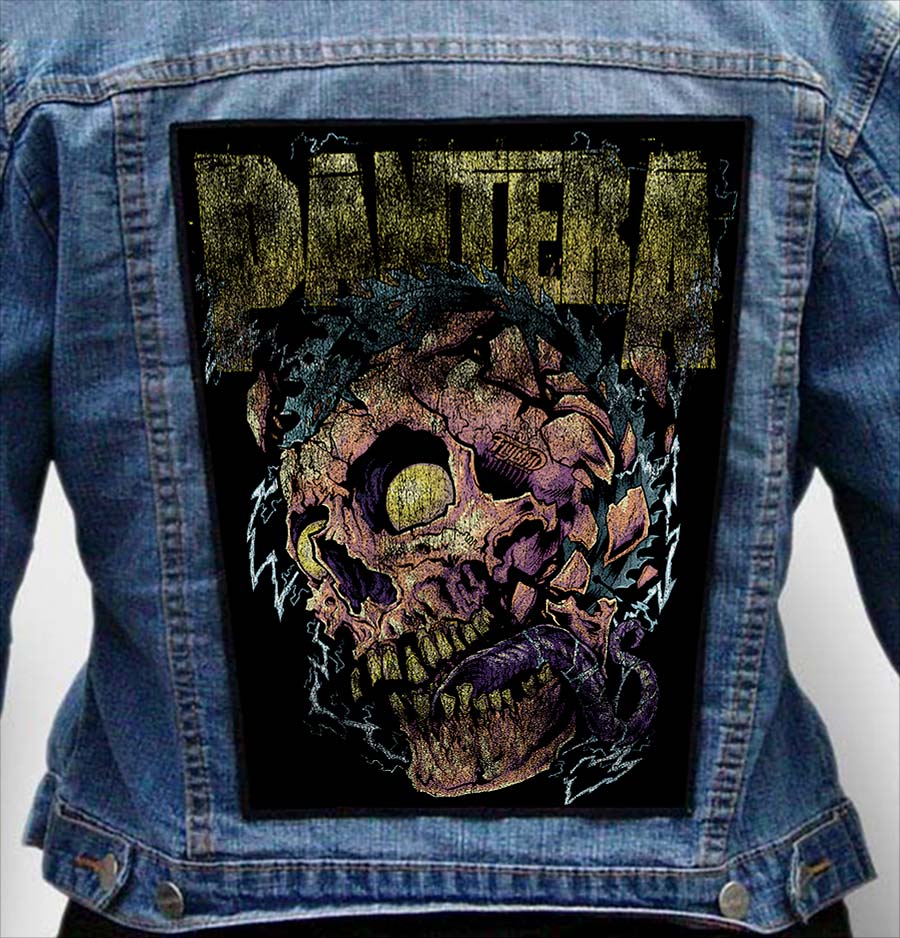 pantera 4 - Photo Quality Printed Back Patch