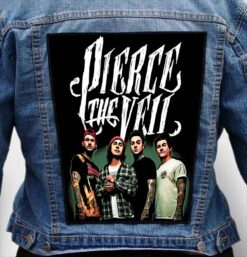 pierce the veil 14 - Photo Quality Printed Back Patch