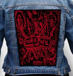 pierce the veil 2 - Photo Quality Printed Back Patch