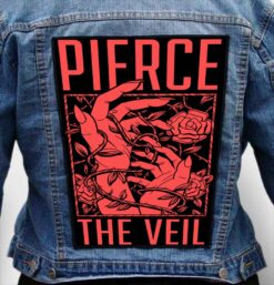 pierce the veil 4 - Photo Quality Printed Back Patch