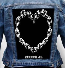 pierce the veil 5 - Photo Quality Printed Back Patch