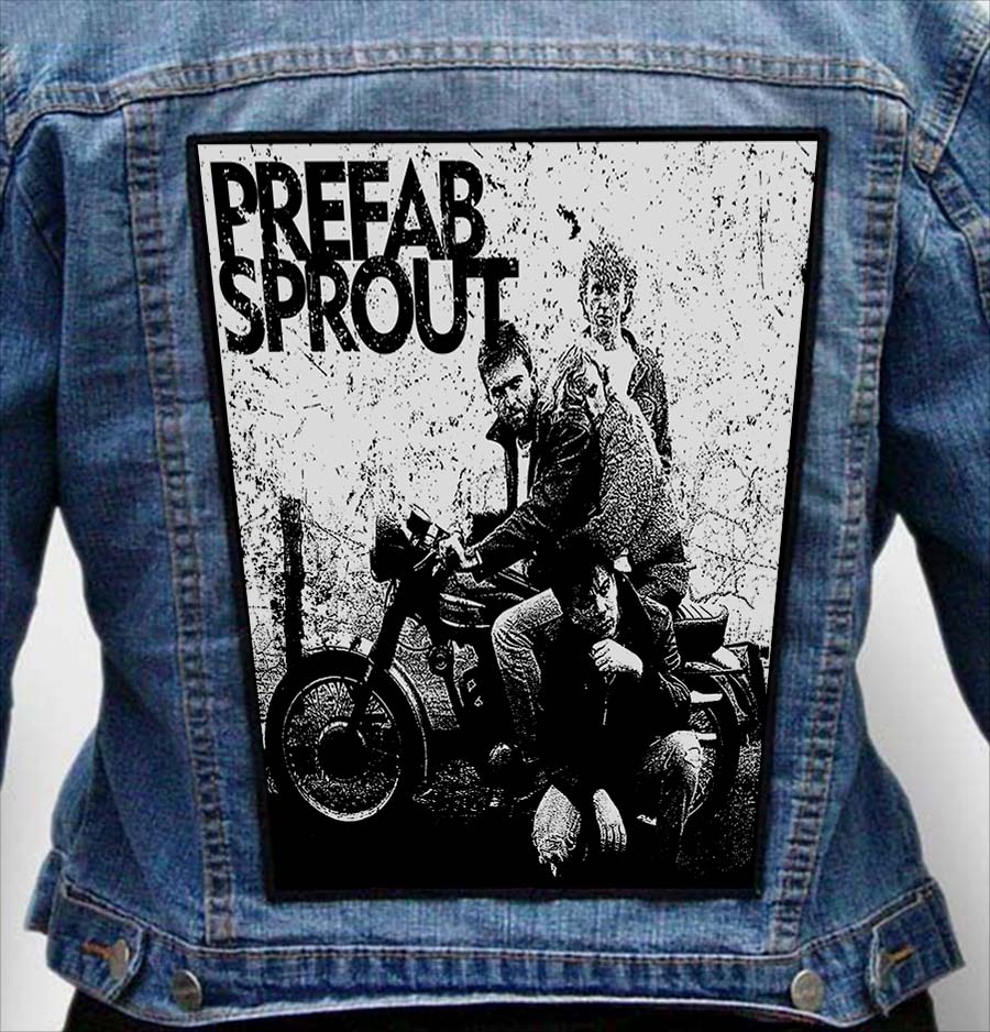 prefab sprout 1 - Photo Quality Printed Back Patch