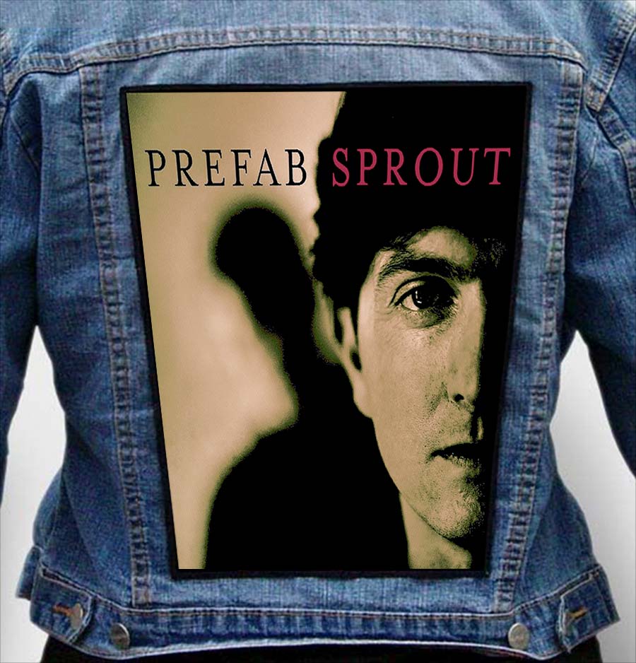 prefab sprout 10 - Photo Quality Printed Back Patch