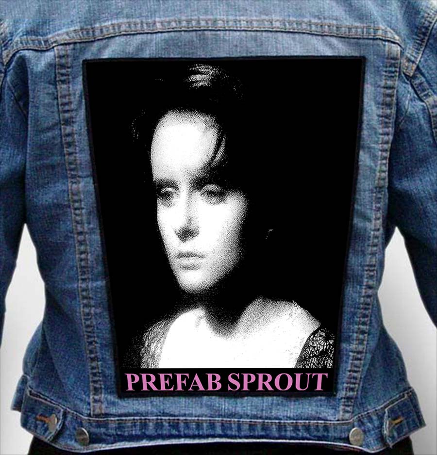 prefab sprout 13 - Photo Quality Printed Back Patch