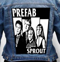 prefab sprout 15 - Photo Quality Printed Back Patch