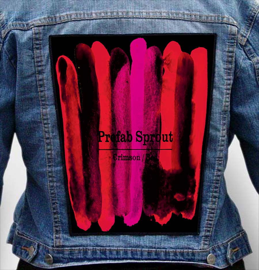 prefab sprout 3 - Photo Quality Printed Back Patch