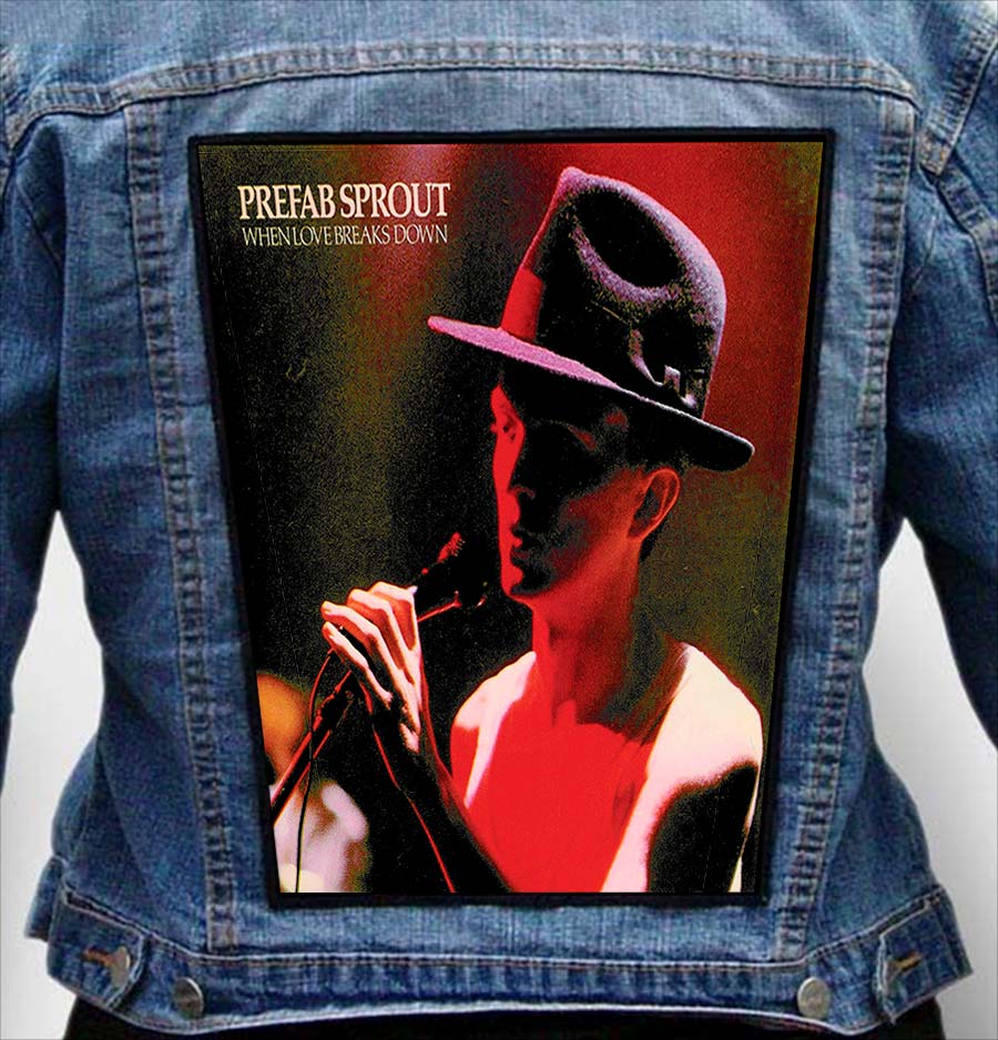 prefab sprout 7 - Photo Quality Printed Back Patch