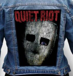 quiet riot 12 - Photo Quality Printed Back Patch