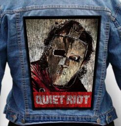 quiet riot 4 - Photo Quality Printed Back Patch