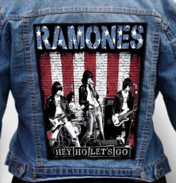 ramones 1 - Photo Quality Printed Back Patch