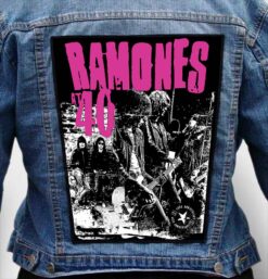 ramones 10 - Photo Quality Printed Back Patch
