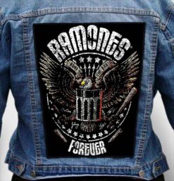 ramones 12 - Photo Quality Printed Back Patch