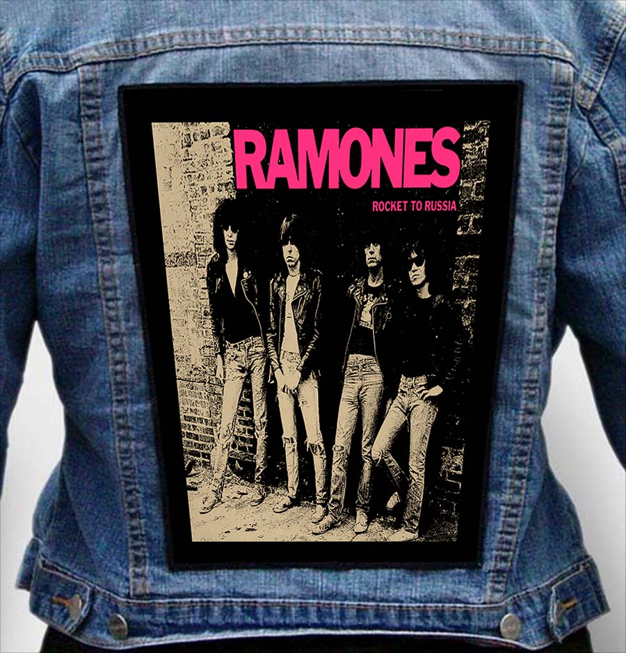 ramones 13 - Photo Quality Printed Back Patch