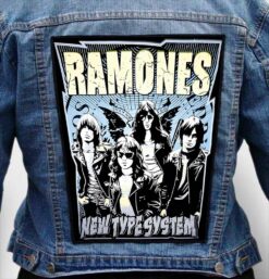 ramones 14 - Photo Quality Printed Back Patch