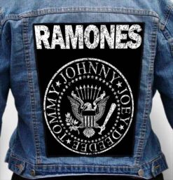 ramones 16 - Photo Quality Printed Back Patch