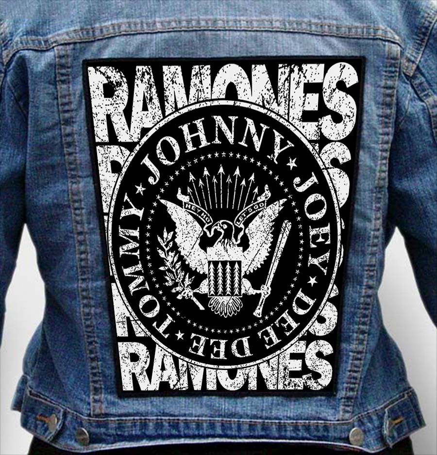ramones 17 - Photo Quality Printed Back Patch
