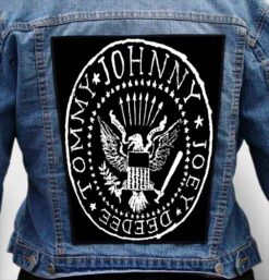 ramones 2 - Photo Quality Printed Back Patch
