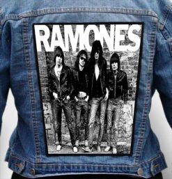 ramones 22 - Photo Quality Printed Back Patch