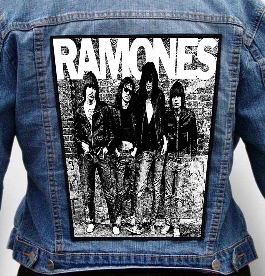 ramones 22 - Photo Quality Printed Back Patch