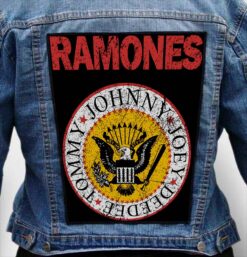 ramones 23 - Photo Quality Printed Back Patch