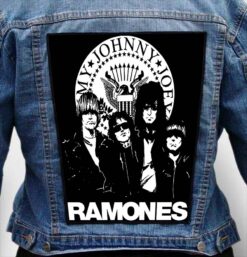 ramones 24 - Photo Quality Printed Back Patch