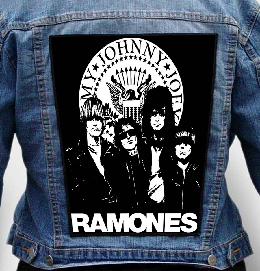 ramones 24 - Photo Quality Printed Back Patch