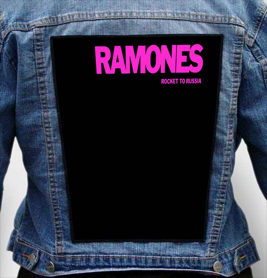 ramones 25 - Photo Quality Printed Back Patch