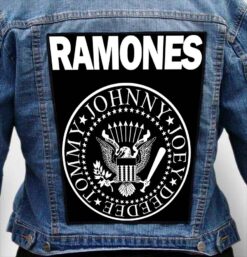ramones 3 - Photo Quality Printed Back Patch