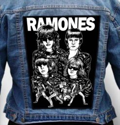 ramones 6 - Photo Quality Printed Back Patch
