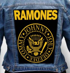 ramones 8 - Photo Quality Printed Back Patch