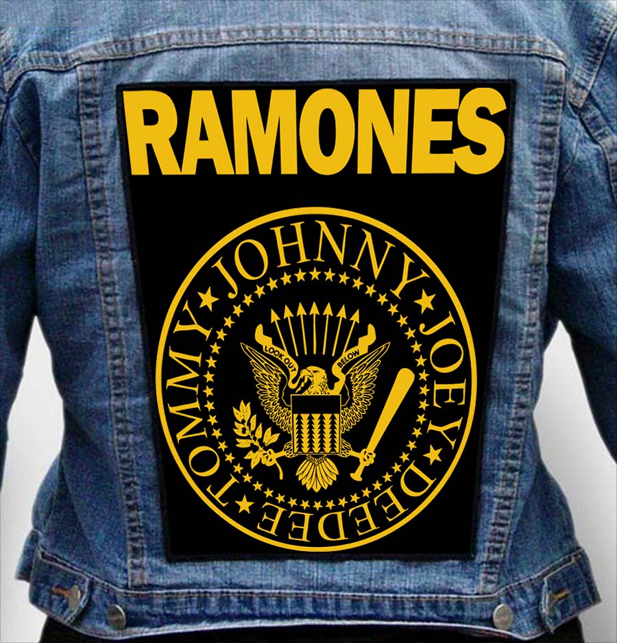 ramones 8 - Photo Quality Printed Back Patch