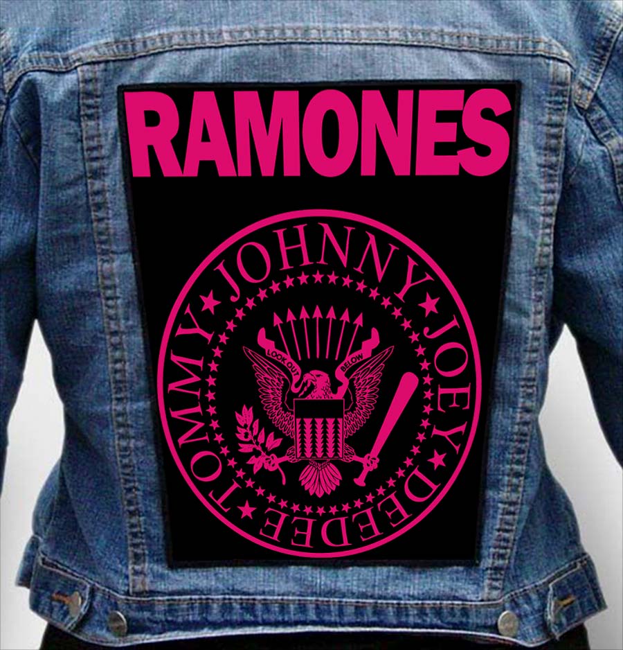 ramones 9 - Photo Quality Printed Back Patch