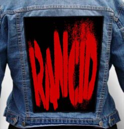 rancid 1 - Photo Quality Printed Back Patch