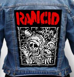 rancid 14 - Photo Quality Printed Back Patch