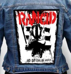rancid 17 - Photo Quality Printed Back Patch