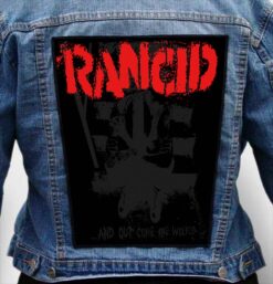 rancid 19 - Photo Quality Printed Back Patch